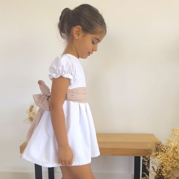 Vestido blanco ceremonia Druida