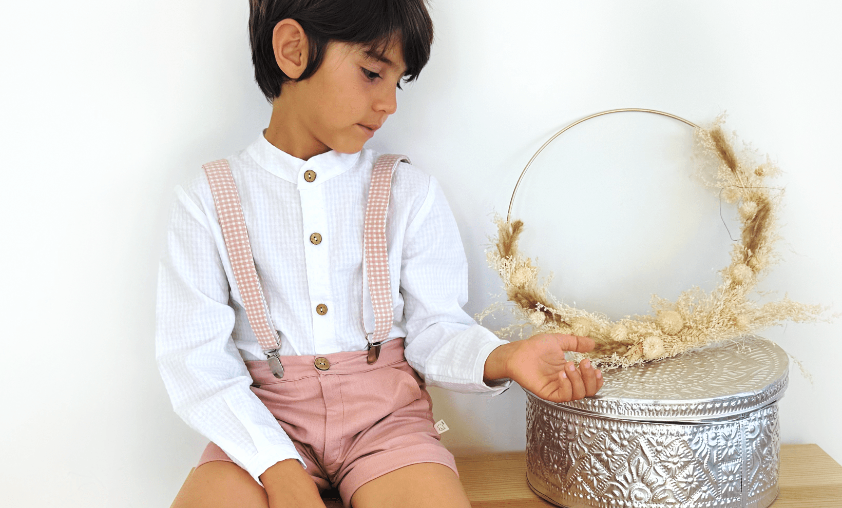 tirantes cuadro vichy niños tirantes cuadros vichy niños arras