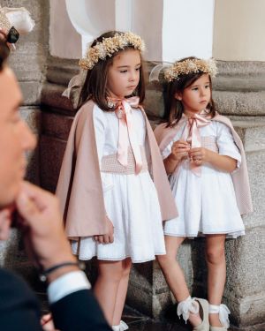 Capa Vichy Rosa Nude