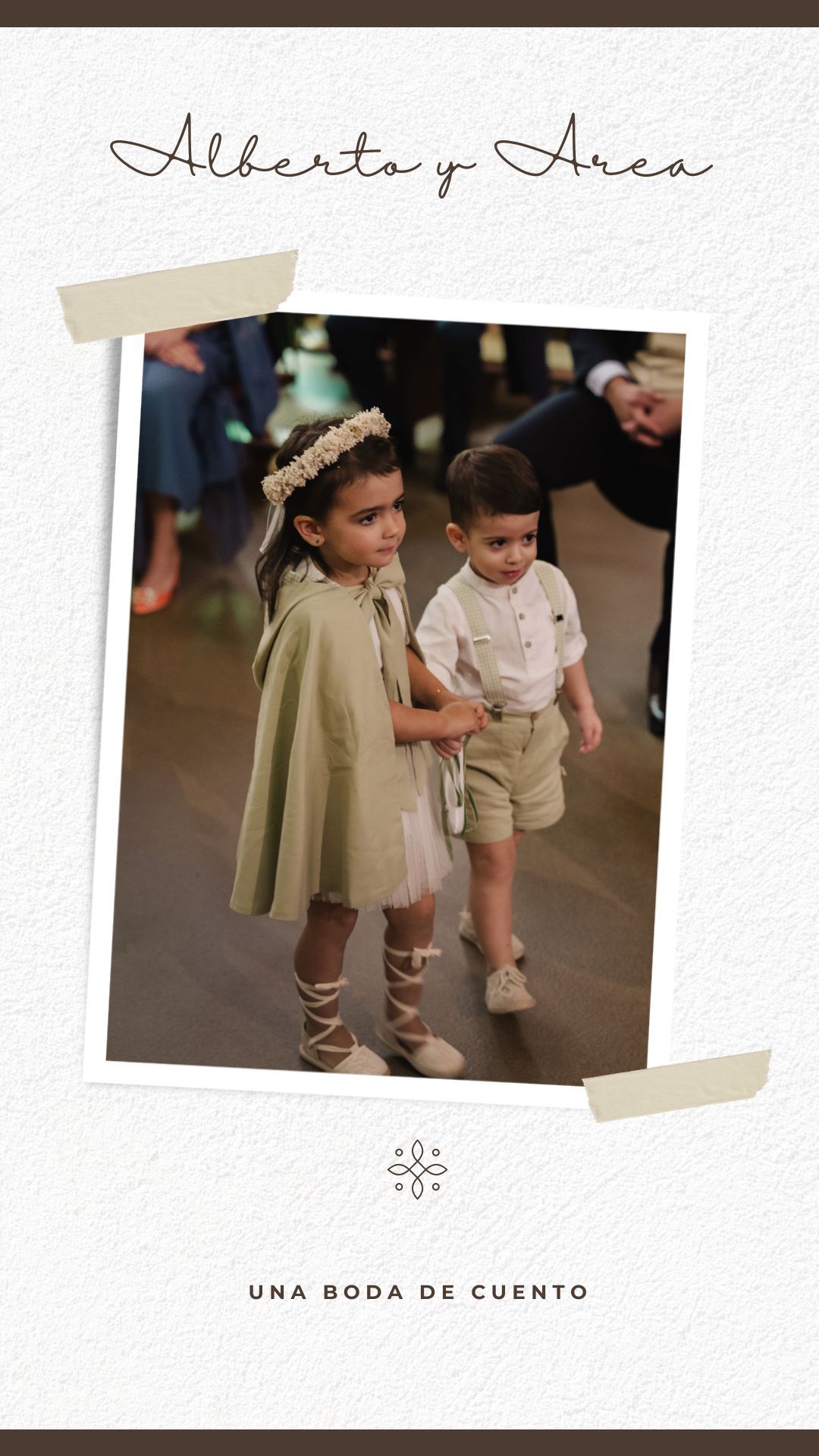 conjuntos boda niño-arras
