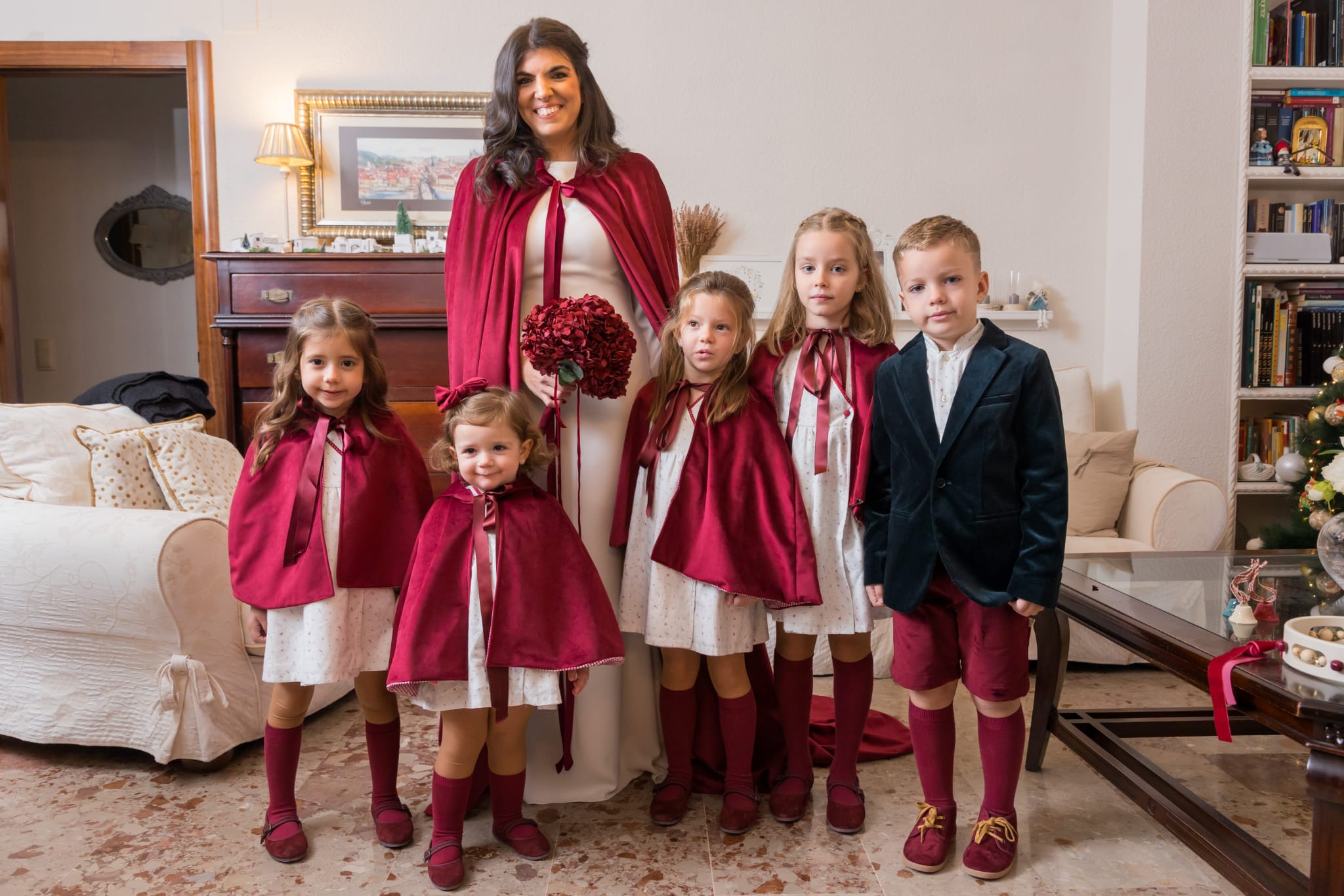 conjuntos niños arras bodas de diciembre