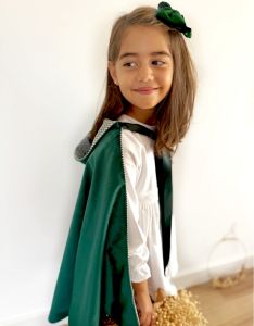 vestido con capa terciopelo niñas arras vestido con capa terciopelo niñas arras