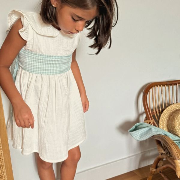 Fajín Vichy Verde Agua