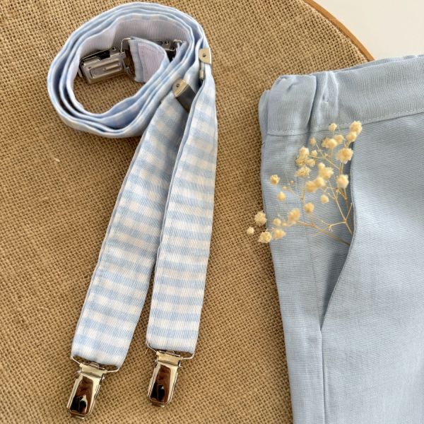 Tirantes Vichy Celeste