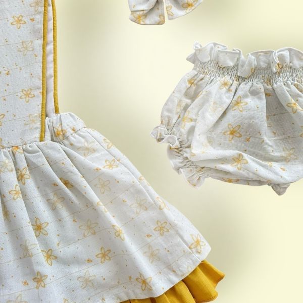 lazo para pelo niña a juego con vestido