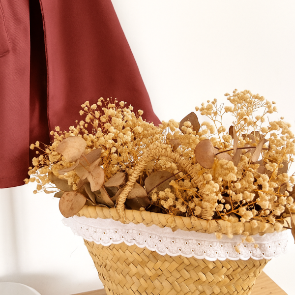 Capazos con flores para niñas de Arras | bodas y eventos | accesorios arras niña