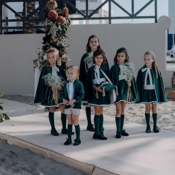 Coleccion arandelle Verde Niños Arras Lola Likes