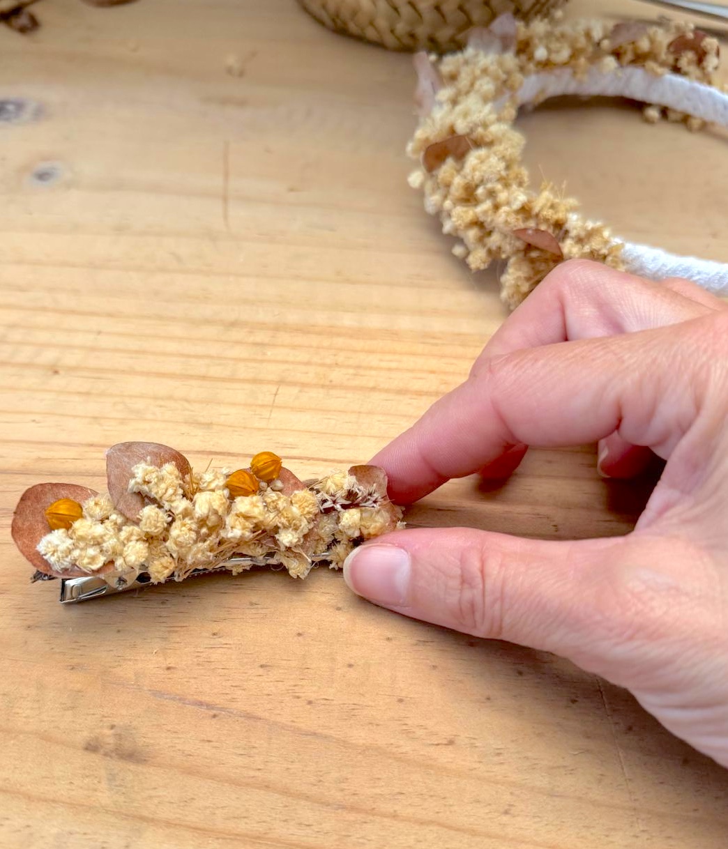 Pasador de pelo Flor preservada